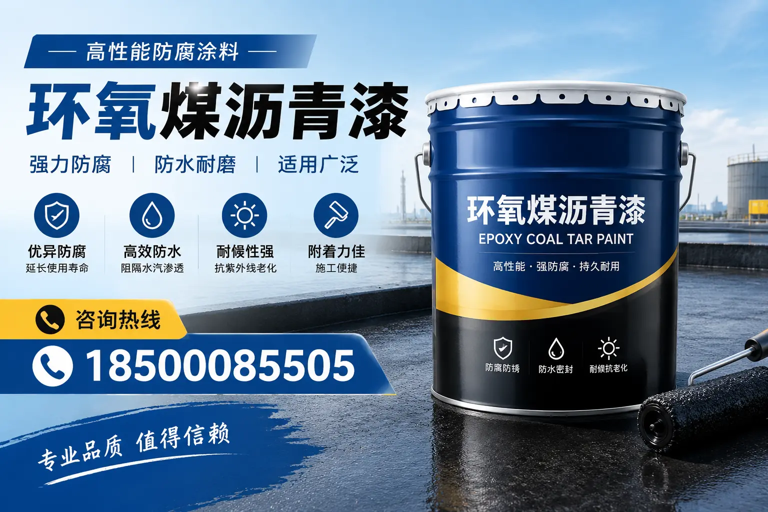 环氧煤沥青漆的主要成分与功能,营口用户深度了解